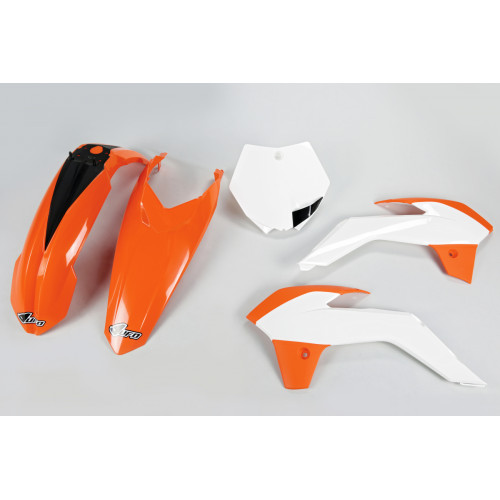 UFO Narancs--FEHÉR  Idomszett KTM Sx 85 2013-2017